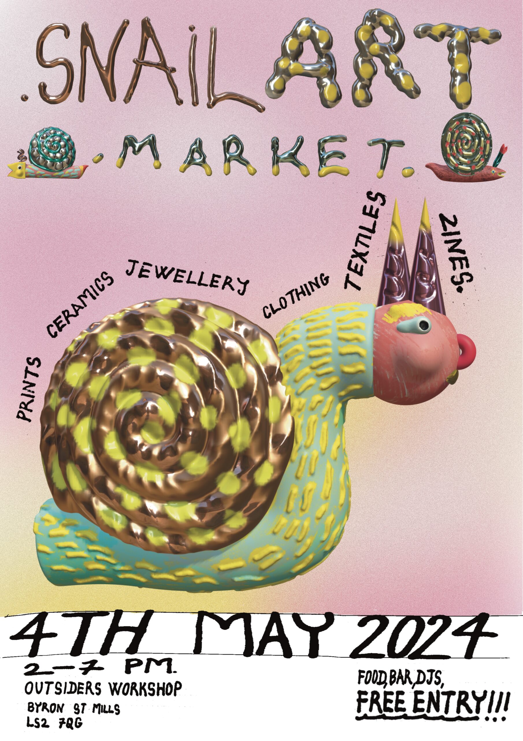 Poster for the Snail Market